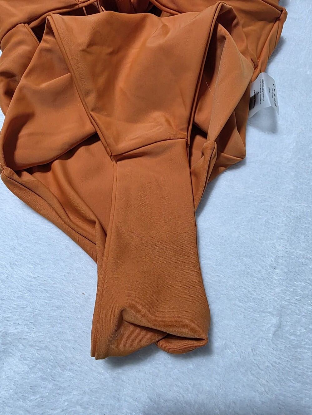 Andrea Iyamah Nisi One Piece Swimsuit in Orange Sz S - Picture 6 of 8